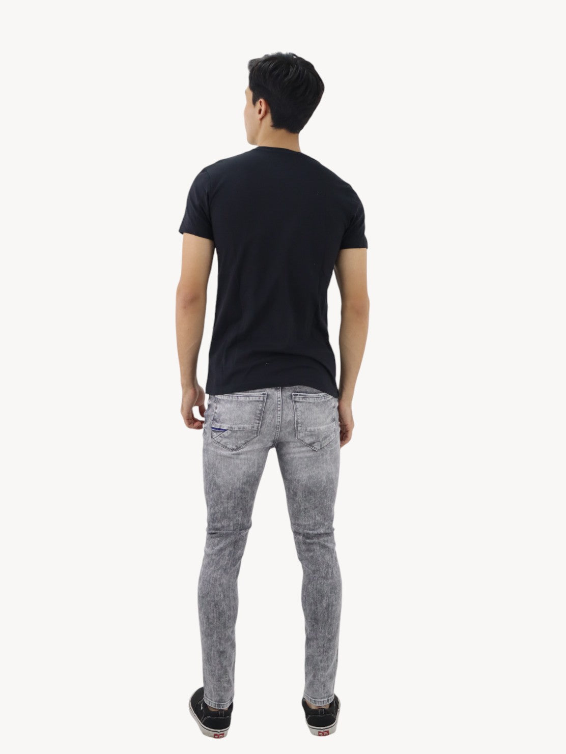 Jeans skinny de color gris con snow (NUEVA TEMPORADA)