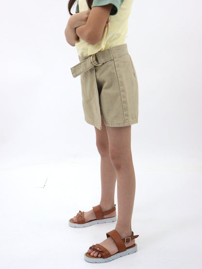 Short falda cargo de color khaki (NUEVA TEMPORADA)