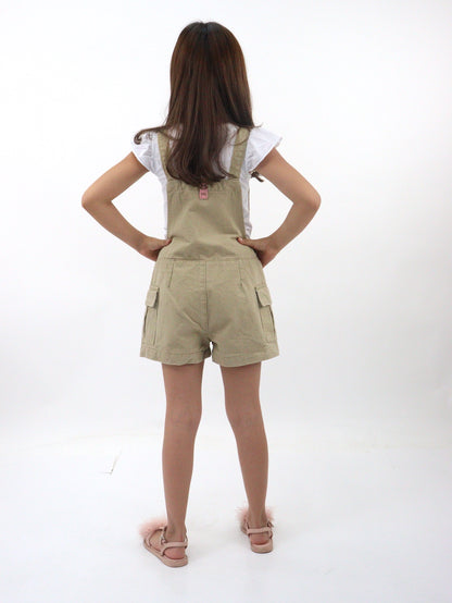 Short peto de color khaki (NUEVA TEMPORADA)