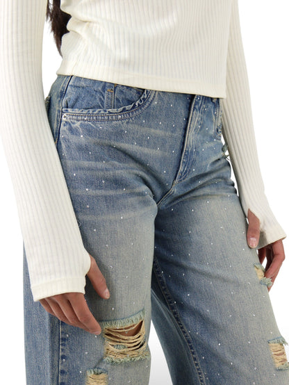 Jeans Baggy Brillos