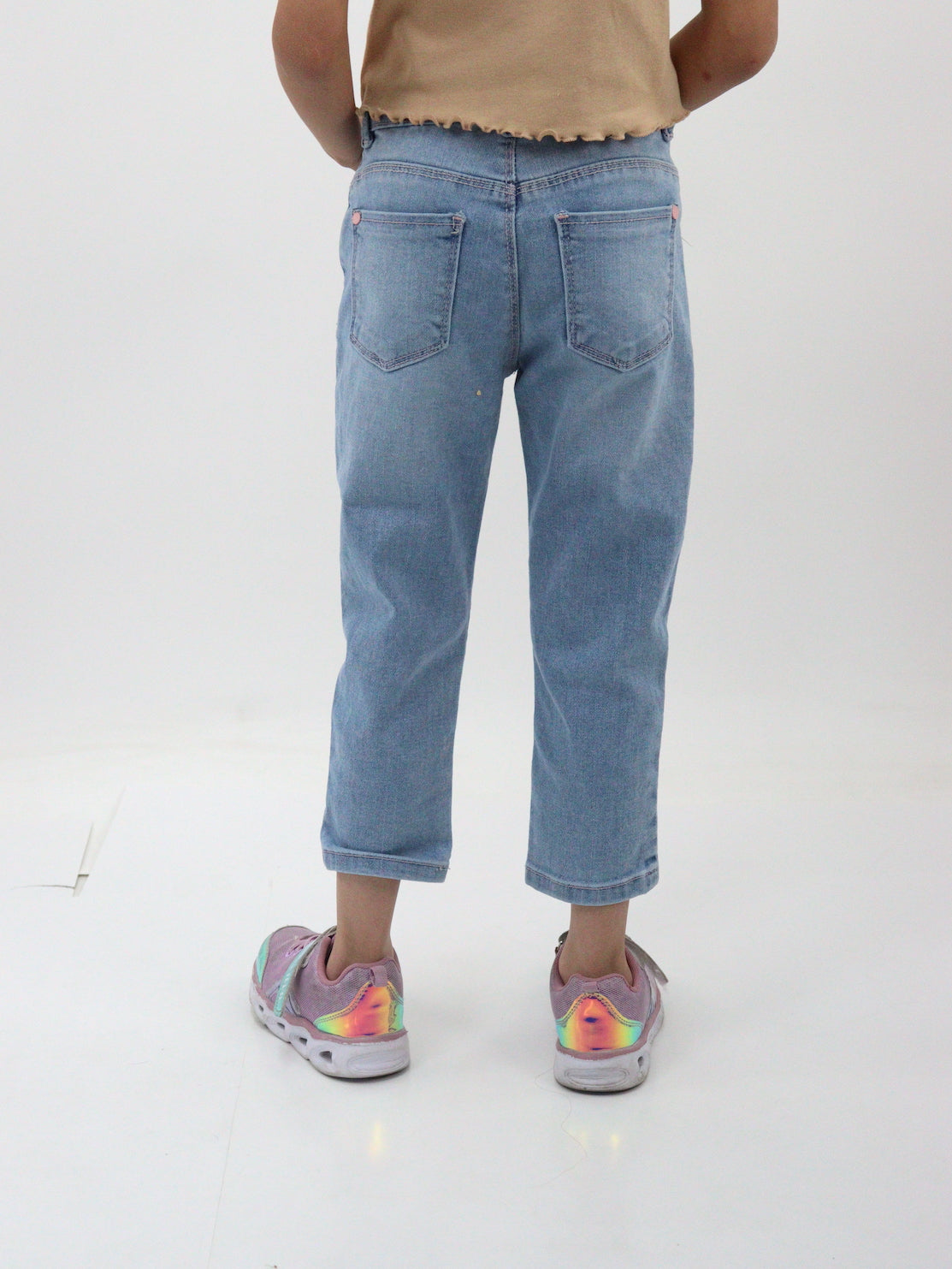 Jeans mom clasic con colgante decorativo (NUEVA TEMPORADA)