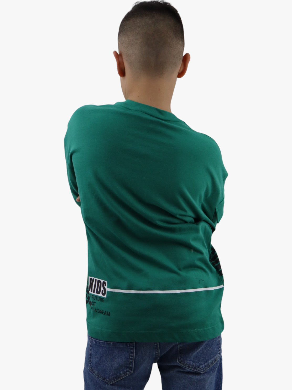 Playera oversize de color verde (NUEVA TEMPORADA)