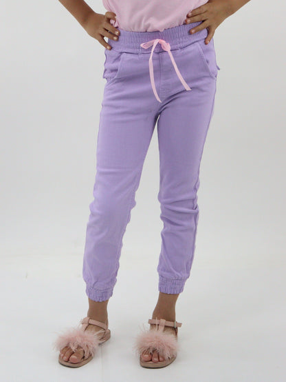 Jogger denim de color lila (NUEVA TEMPORADA)