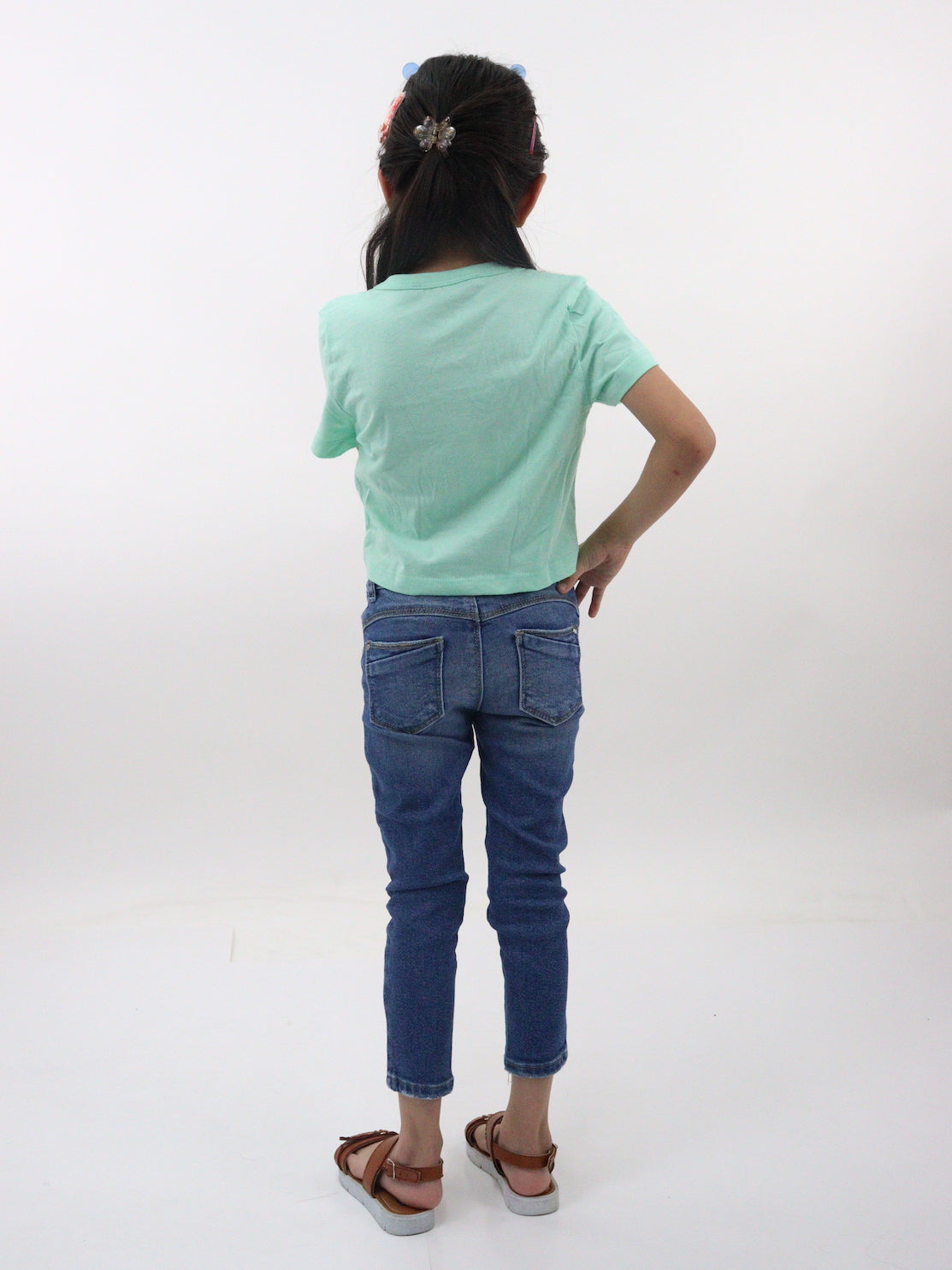 Jeans skinny de color azul medio (NUEVA TEMPORADA)