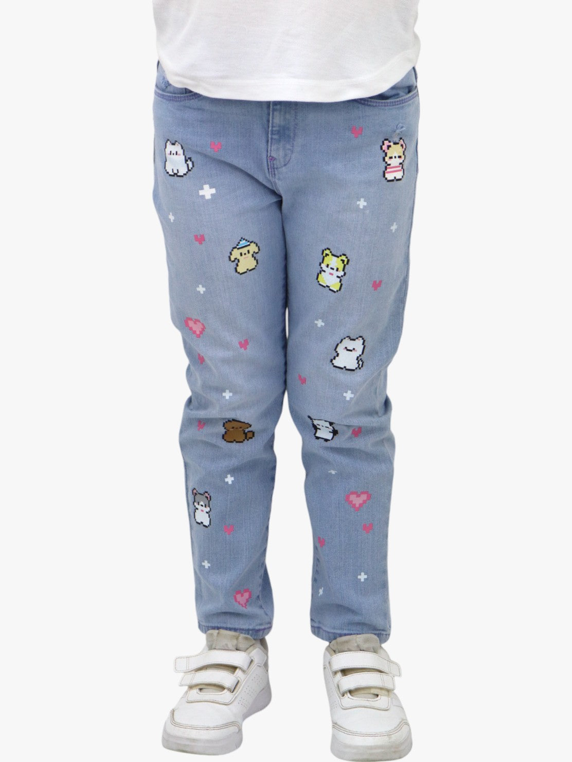 Jeans mom clasic con estampado de animalitos (NUEVA TEMPORADA)