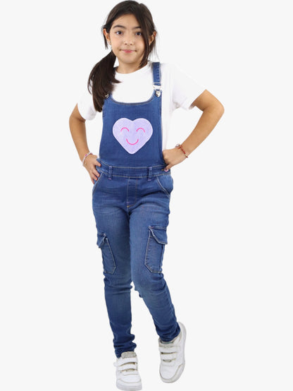 Overol cargo con diseño de corazón ♥️ (NUEVA TEMPORADA)