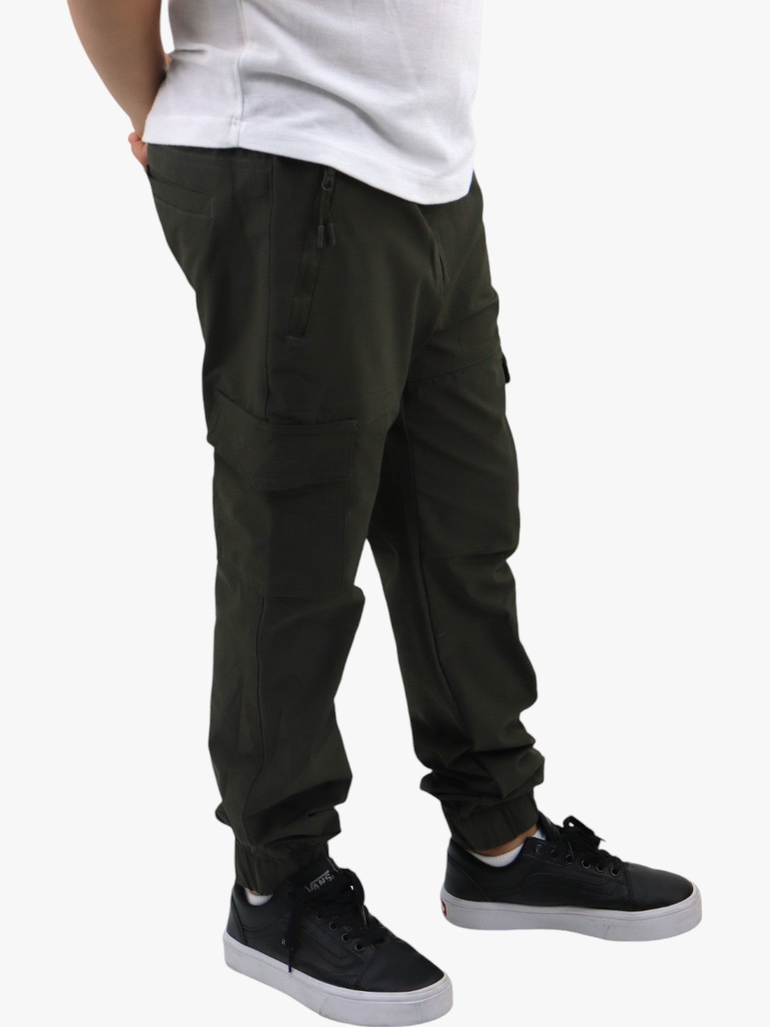 Jogger cargo de color verde militar (NUEVA TEMPORADA)