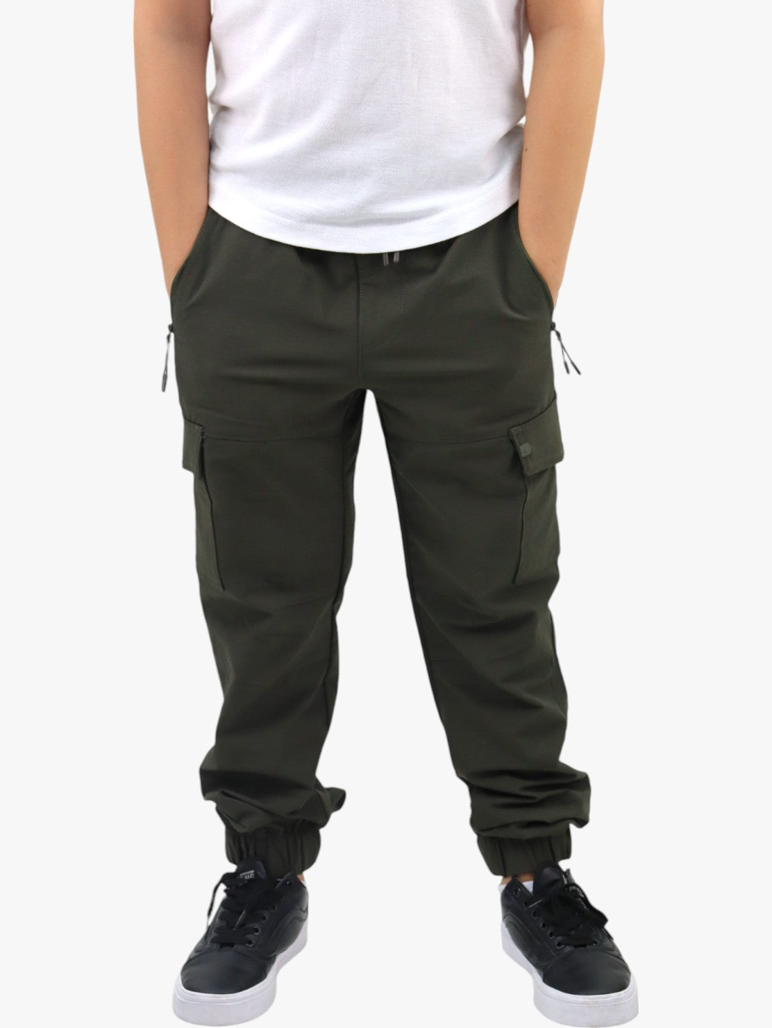 Jogger cargo de color verde militar (NUEVA TEMPORADA)