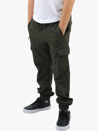 Jogger cargo de color verde militar (NUEVA TEMPORADA)