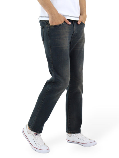 Jeans Slim Con Tinta
