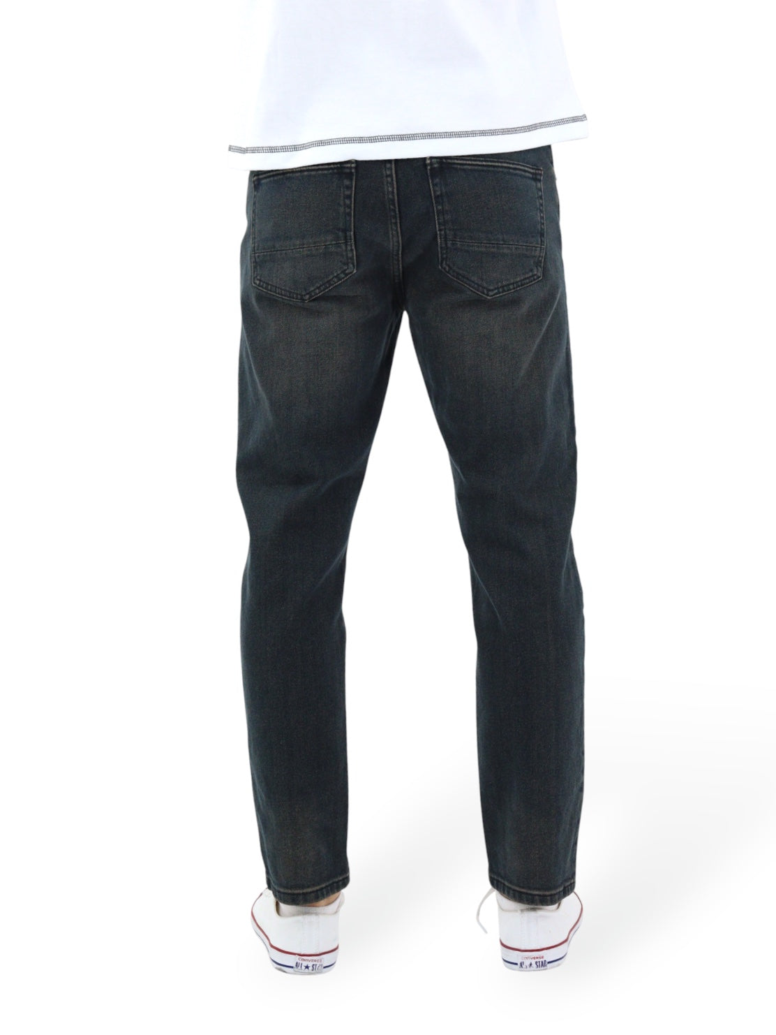Jeans Slim Con Tinta