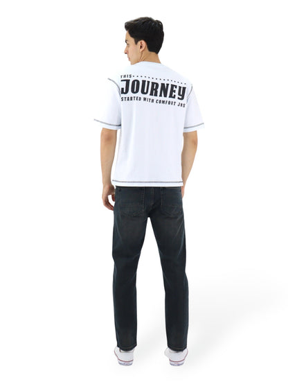 Jeans Slim Con Tinta