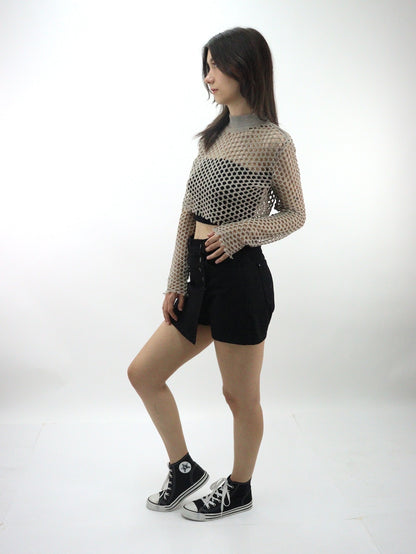 Short falda de color negro (NUEVA TEMPORADA)