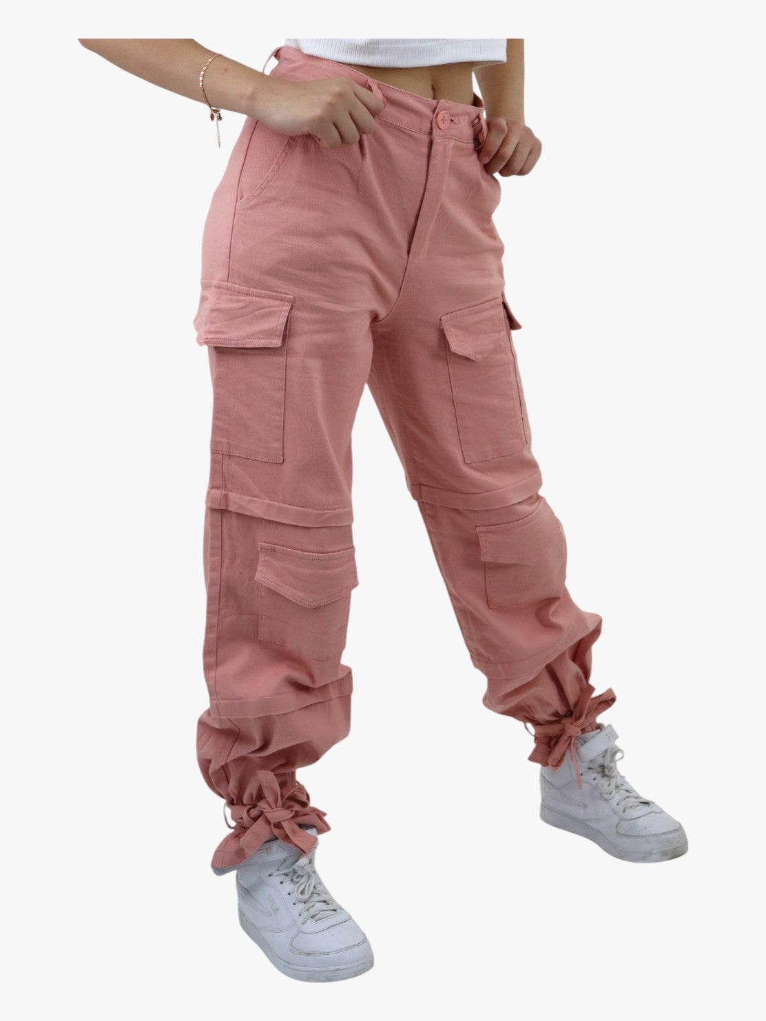 Pantalón cargo de color rosa (NUEVA TEMPORADA)