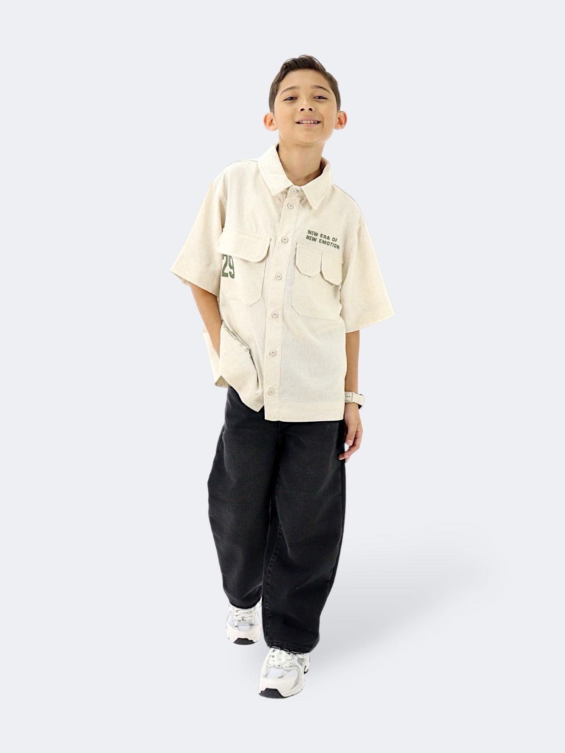 Camisa Boxy Fit