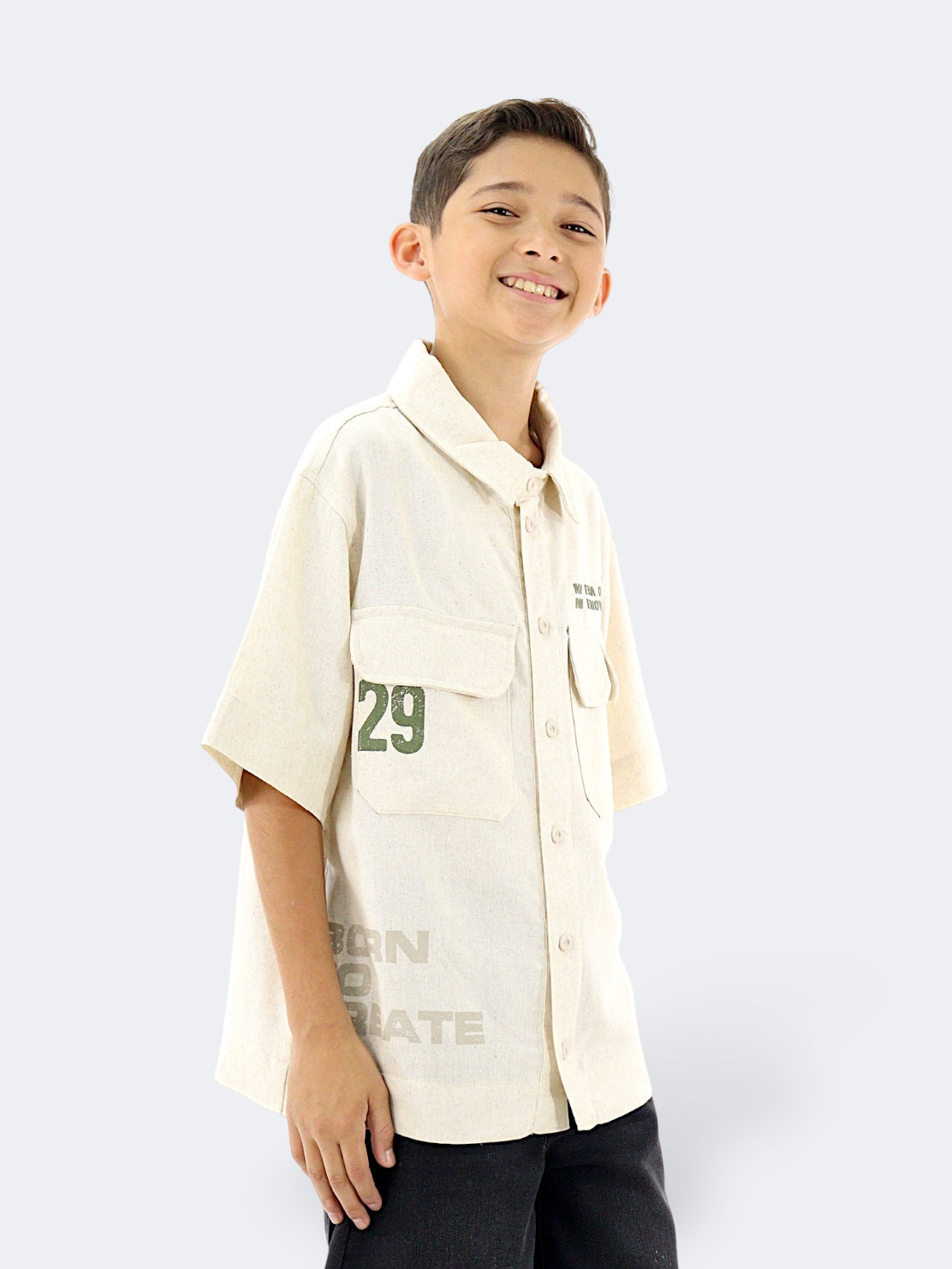 Camisa Boxy Fit