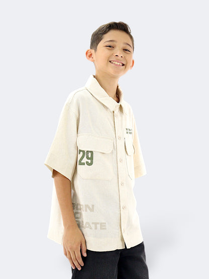 Camisa Boxy Fit