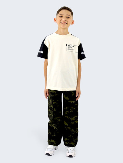 Pantalón Wide Leg Cargo