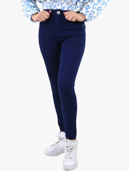 Jeans skinny de color azul índigo (NUEVA TEMPORTADA)