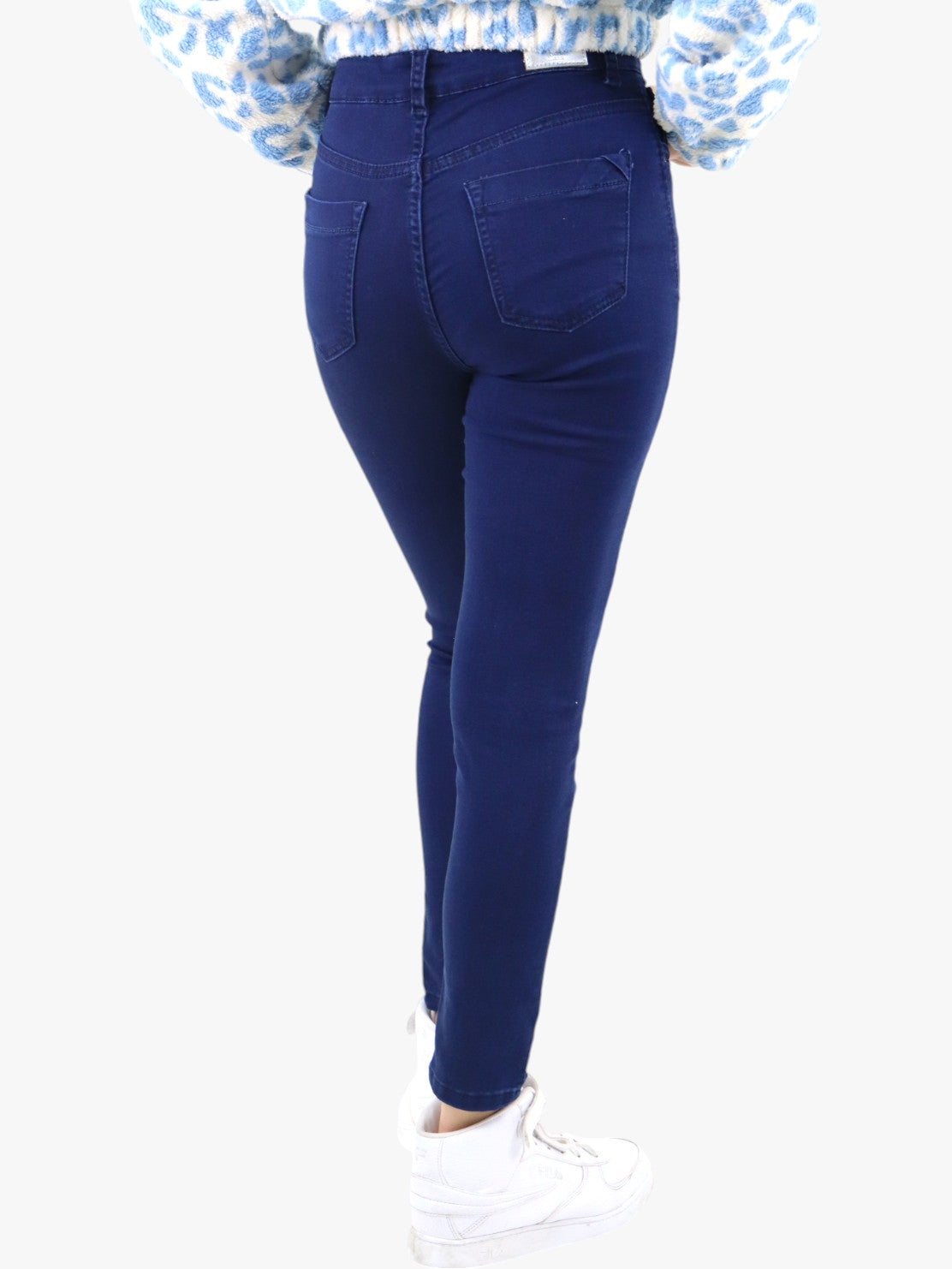 Jeans skinny de color azul índigo (NUEVA TEMPORTADA)