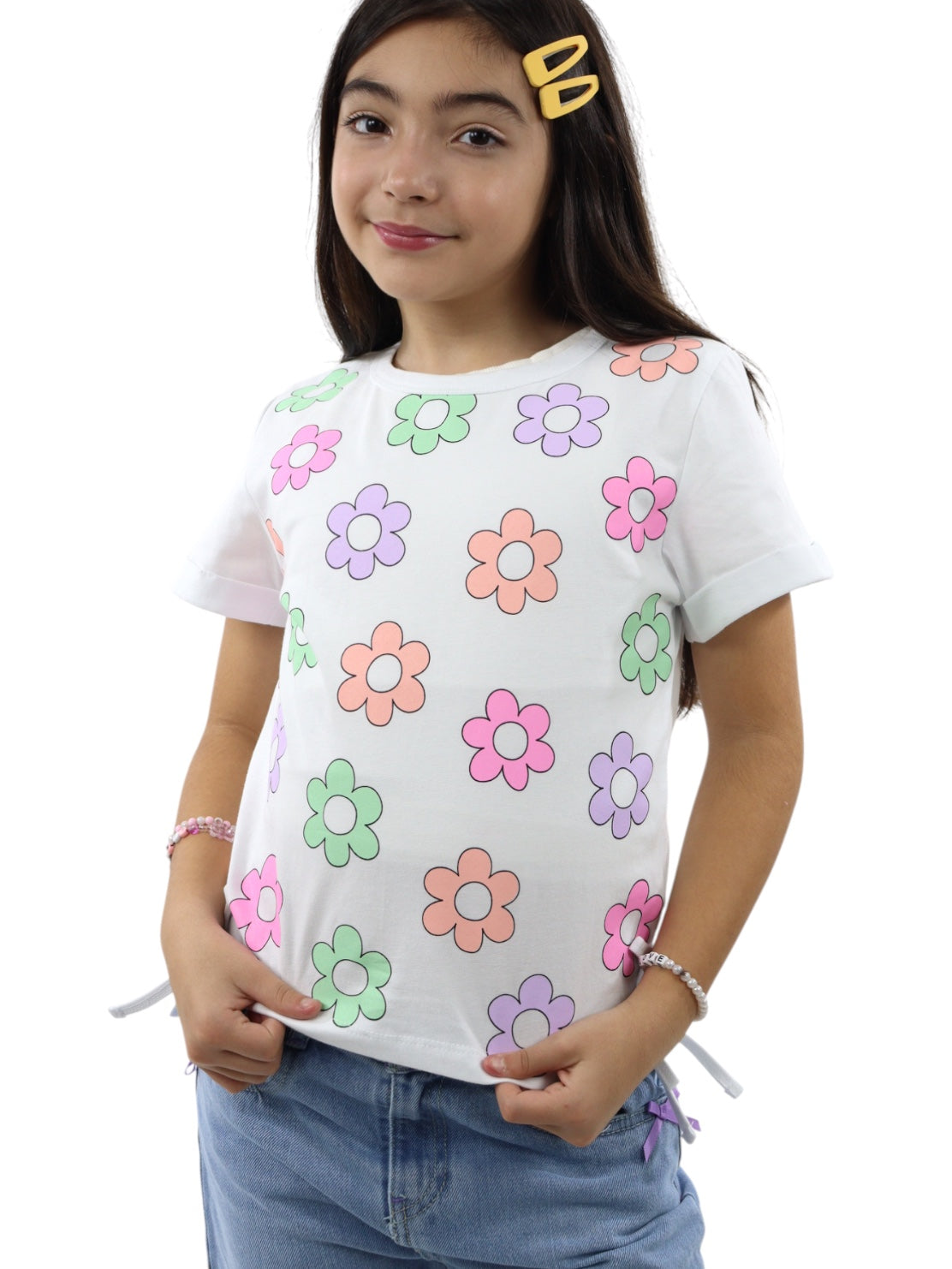 Playera manga corta