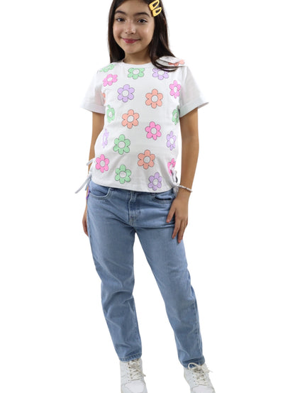 Playera manga corta