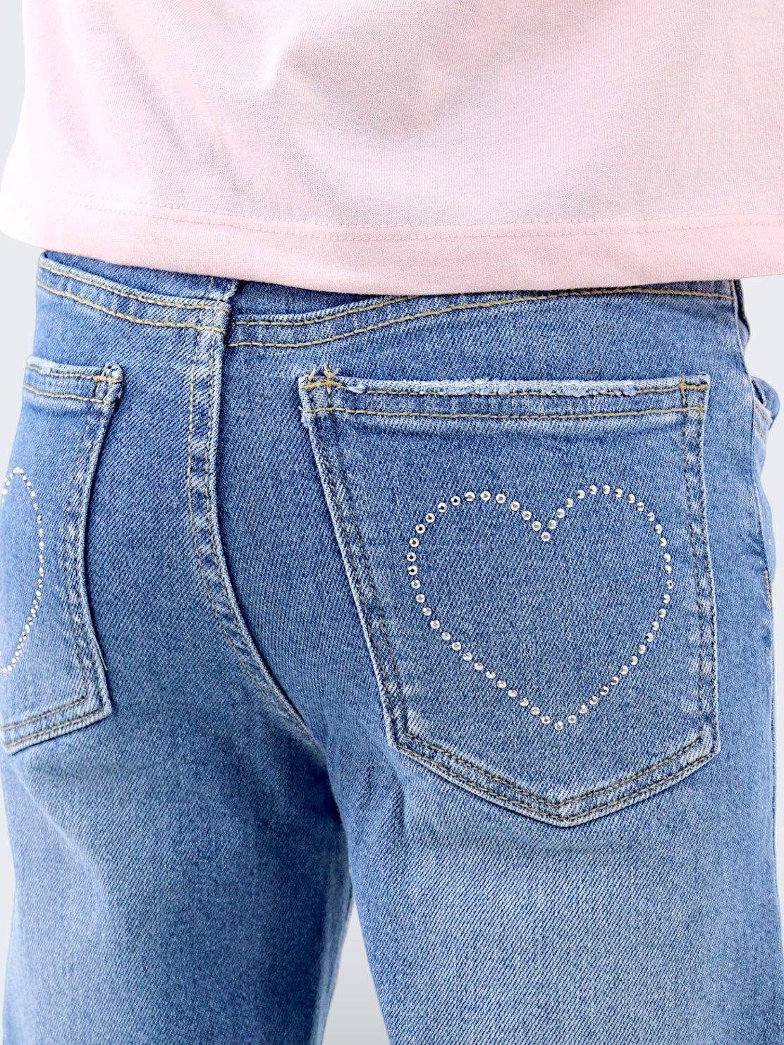 Jeans Wide Brillos