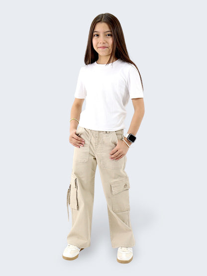 Pantalón Wide Cargo