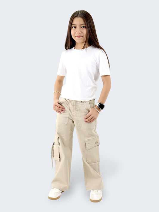 Pantalón Wide Cargo