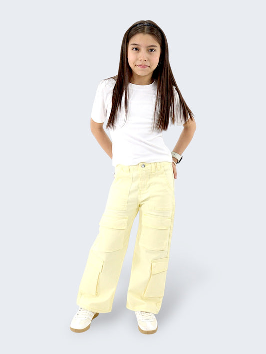 Pantalón Wide Cargo