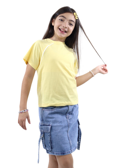 Playera manga corta