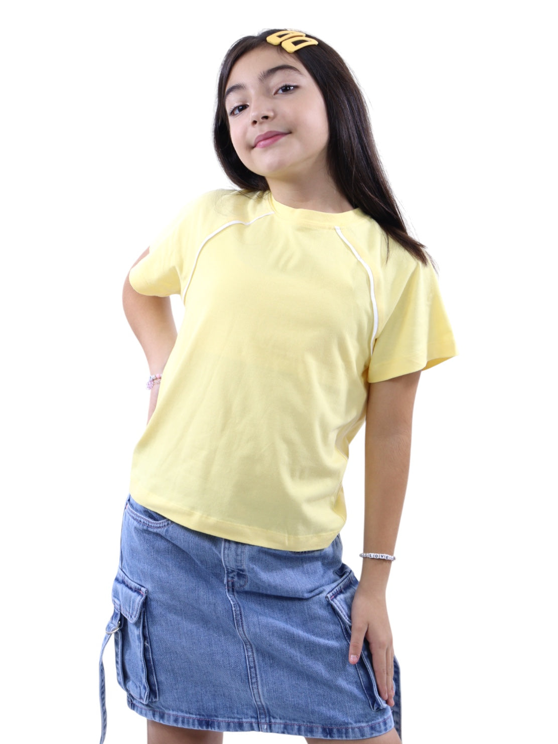 Playera manga corta