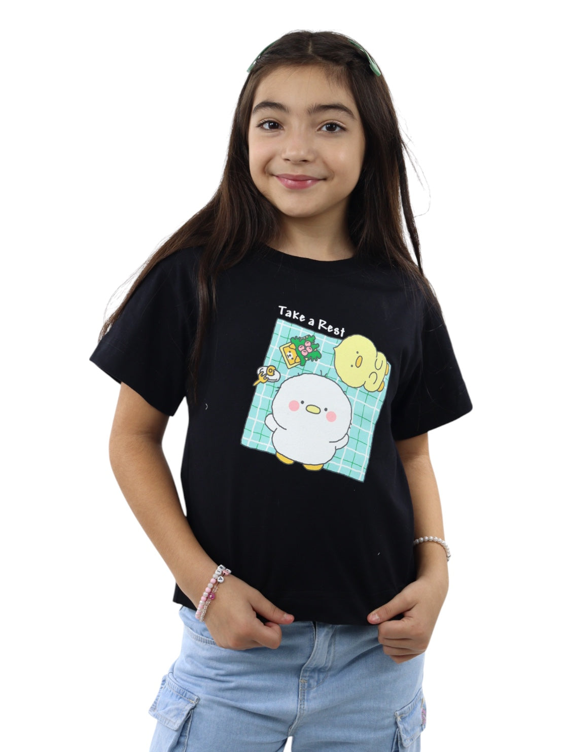 Playera manga corta