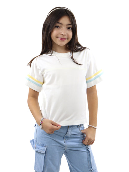 Playera manga corta