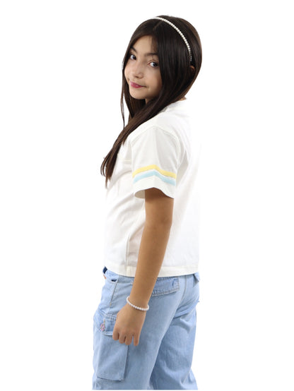 Playera manga corta