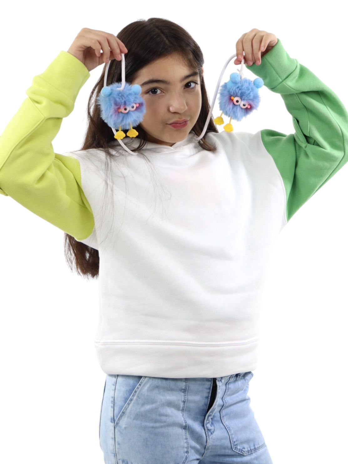 Sudadera de color combinado