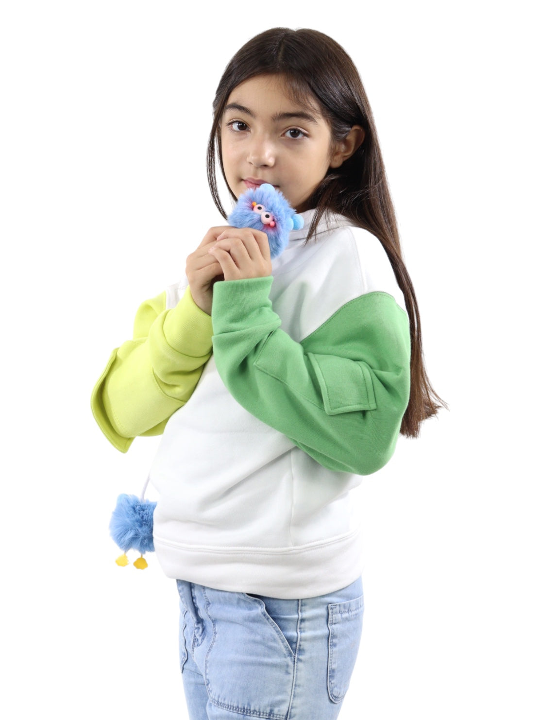 Sudadera de color combinado