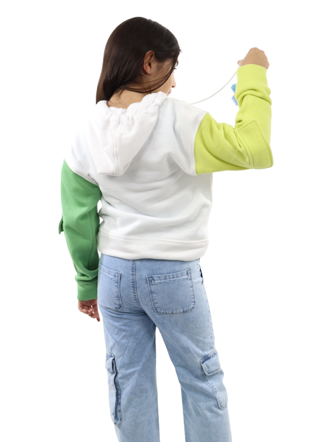 Sudadera de color combinado