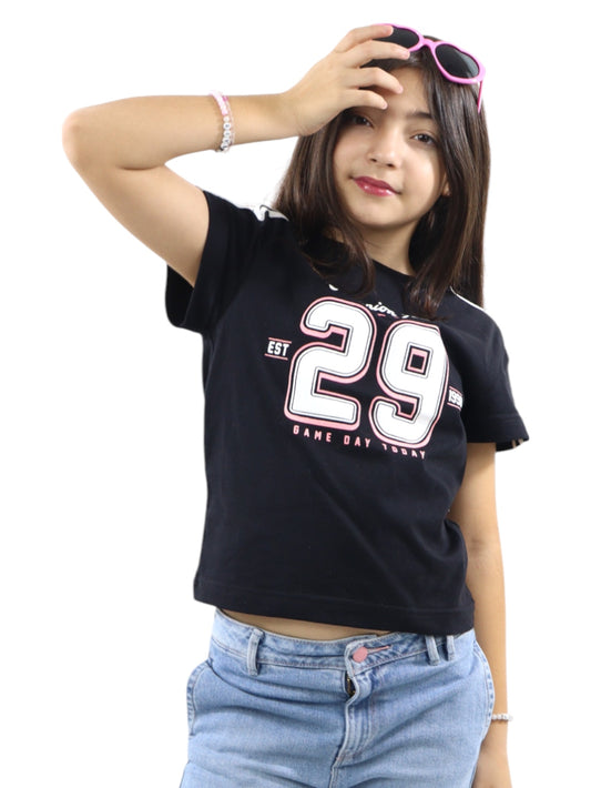 Playera manga corta
