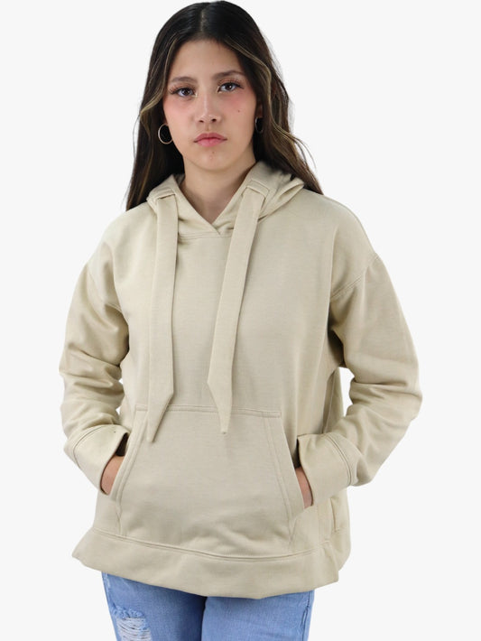 Sudadera con capucha de color beige (NUEVA TEMPORADA)