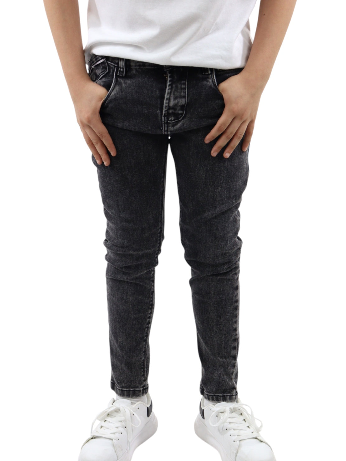 Jeans skinny con snow