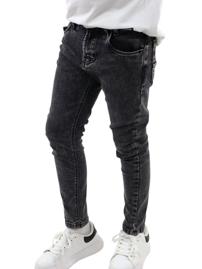 Jeans skinny con snow
