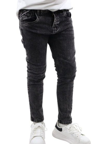 Jeans skinny con snow
