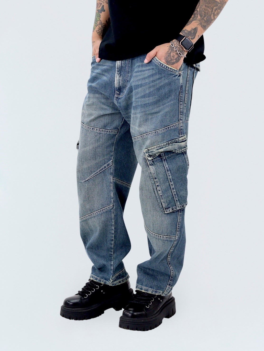 Jeans Baggy Cargo