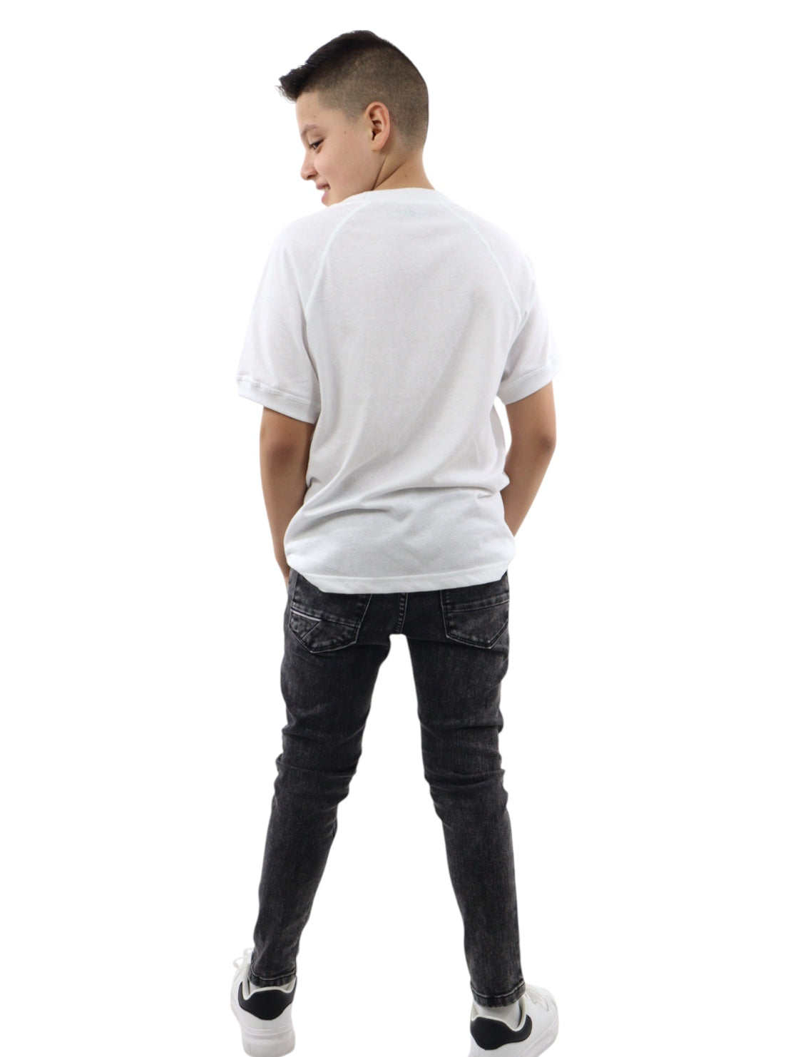 Jeans skinny con snow