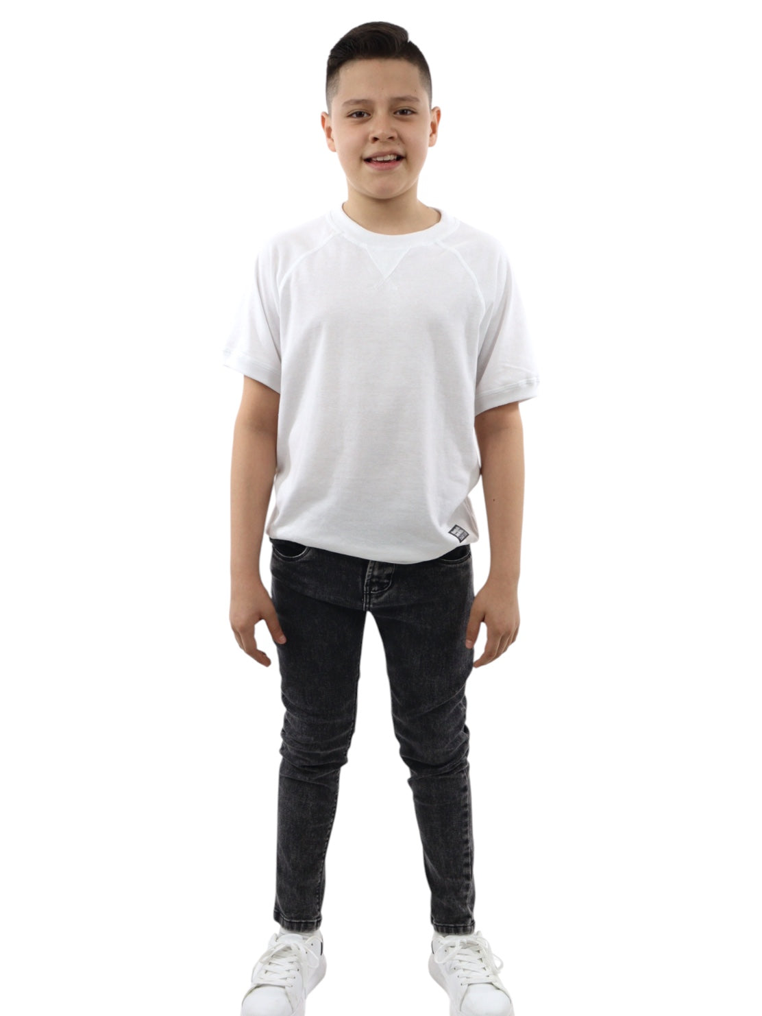 Jeans skinny con snow