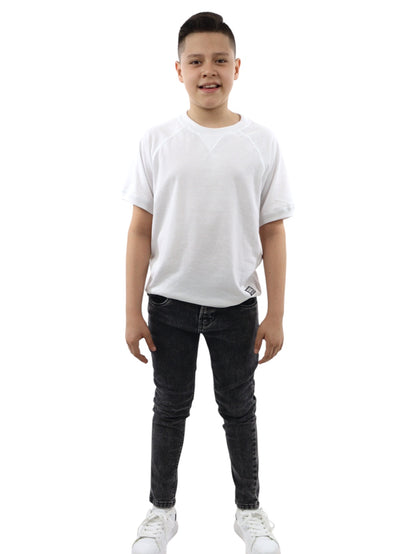 Jeans skinny con snow