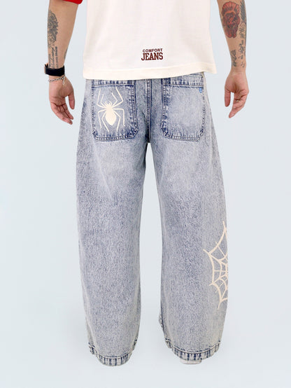 Jeans Barrel Con Snow