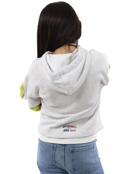 Sudadera con capucha y estampado