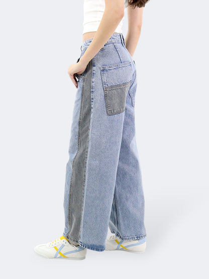 Jeans Super Baggy-Tiro Alto